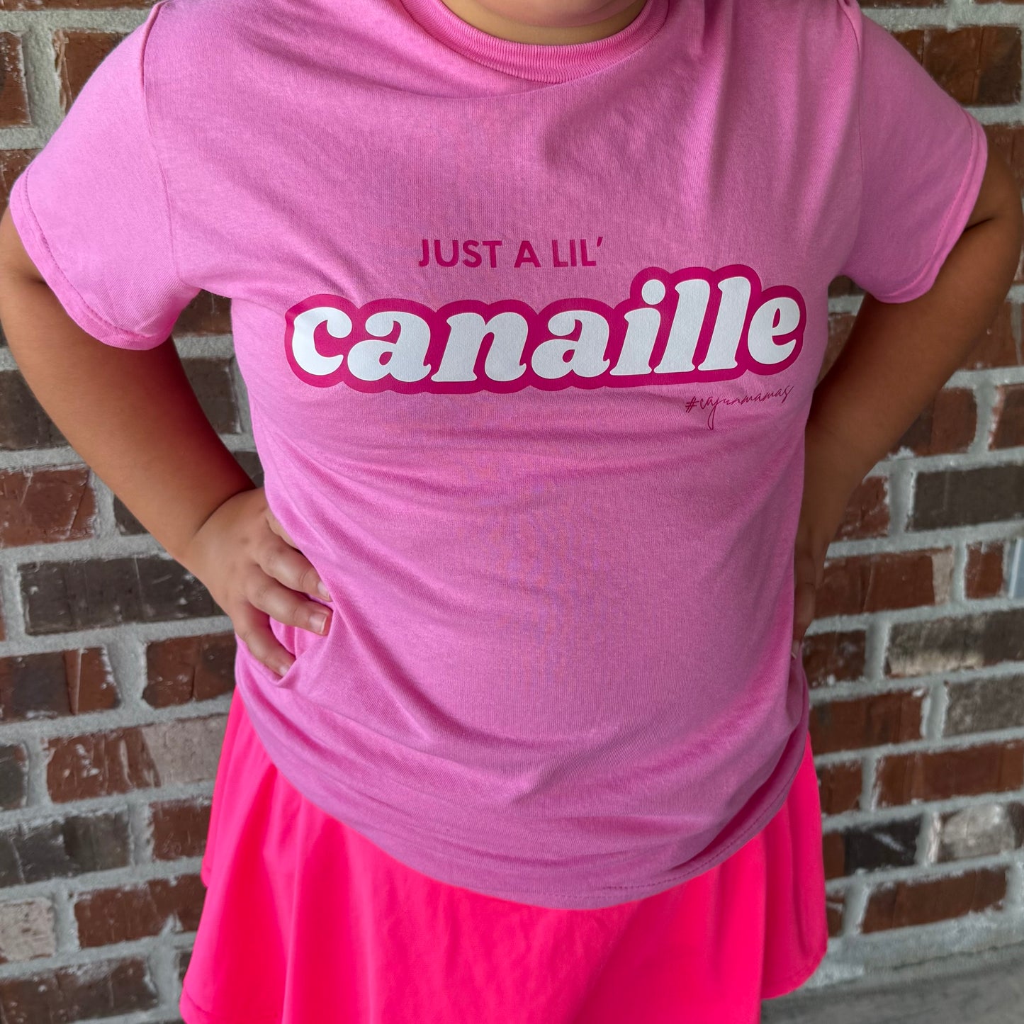 *PRE-ORDER* "Just a lil' Canaille" T-Shirt (Pink)