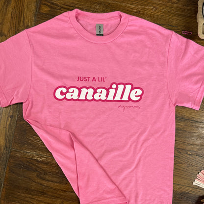 *PRE-ORDER* "Just a lil' Canaille" T-Shirt (Pink)