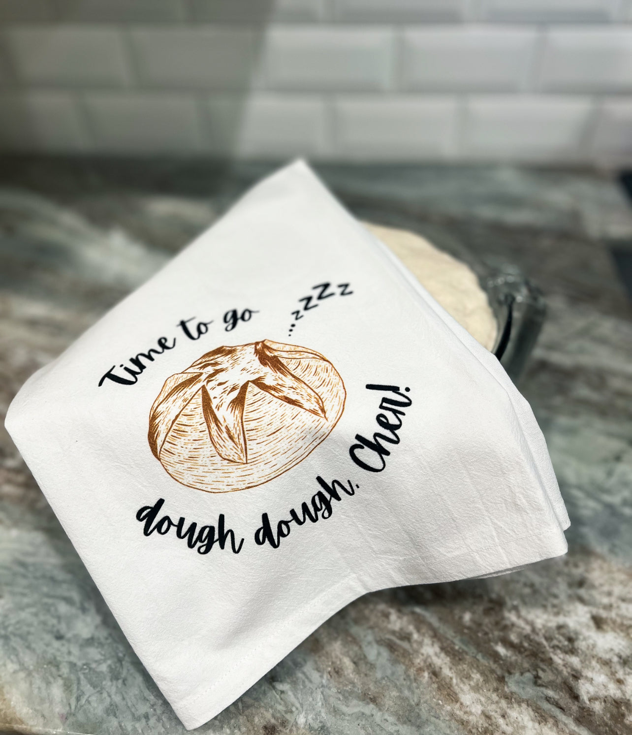 *PRE-ORDER* “Dough Dough” Kitchen towel