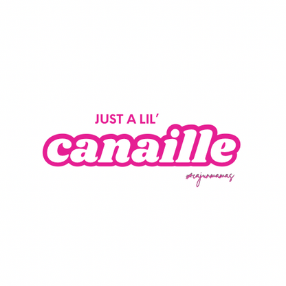*PRE-ORDER* "Just a lil' Canaille" Onesie (White)