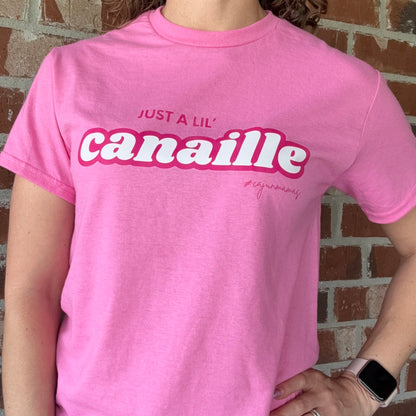 *PRE-ORDER* "Just a lil' Canaille" T-Shirt (Pink)