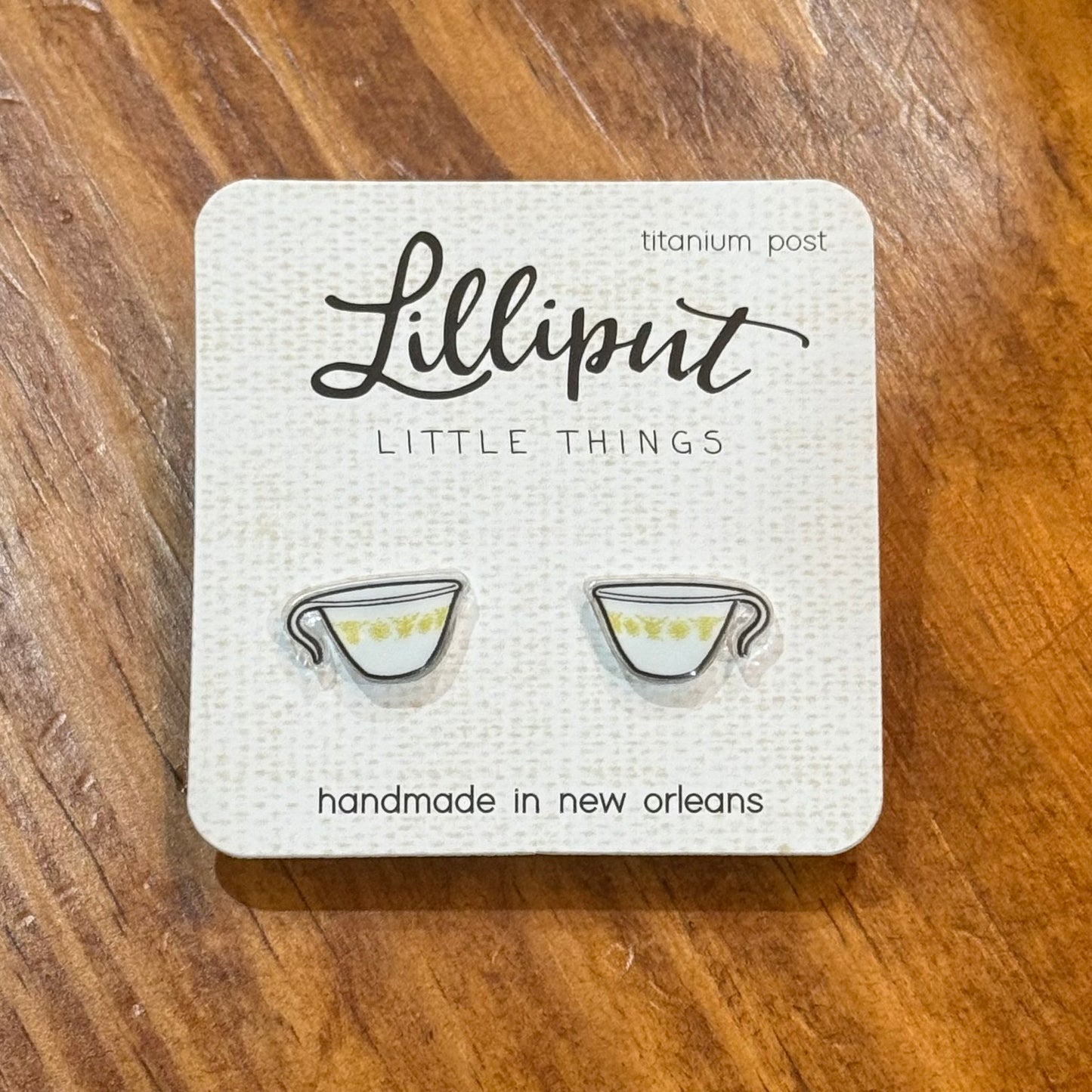 Cajun Mamas Corelle Cup Earrings