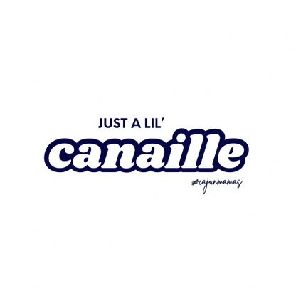 *PRE-ORDER* "Just a lil' Canaille" Onesie (White)