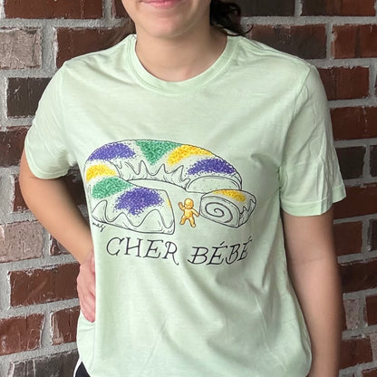 *PRE-ORDER* "Cher Bébé King Cake" T-shirt