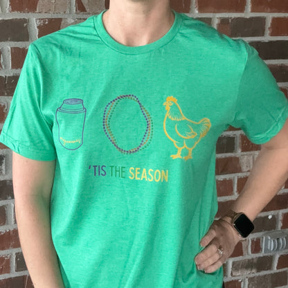 *PRE-ORDER* "'Tis the Season" Mardi Gras T-Shirt