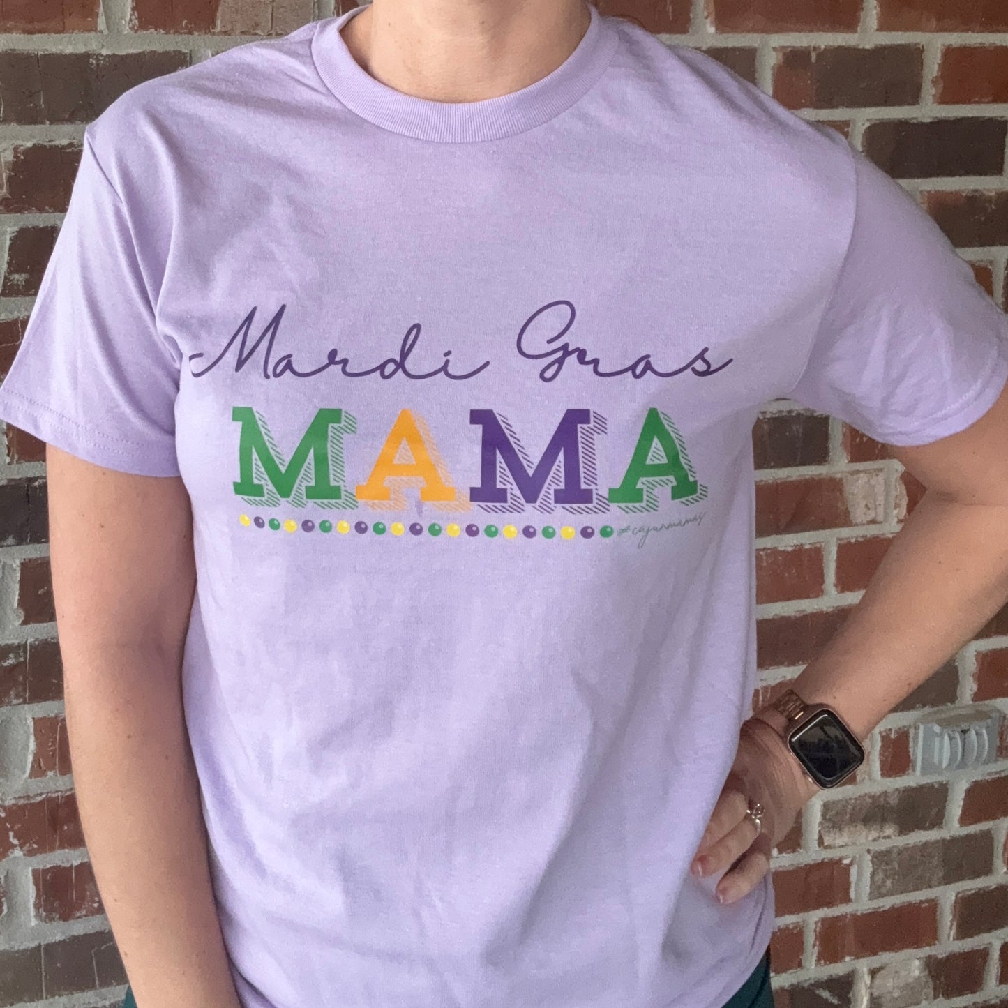 *PRE-ORDER* "Mardi Gras Mama" T-shirt