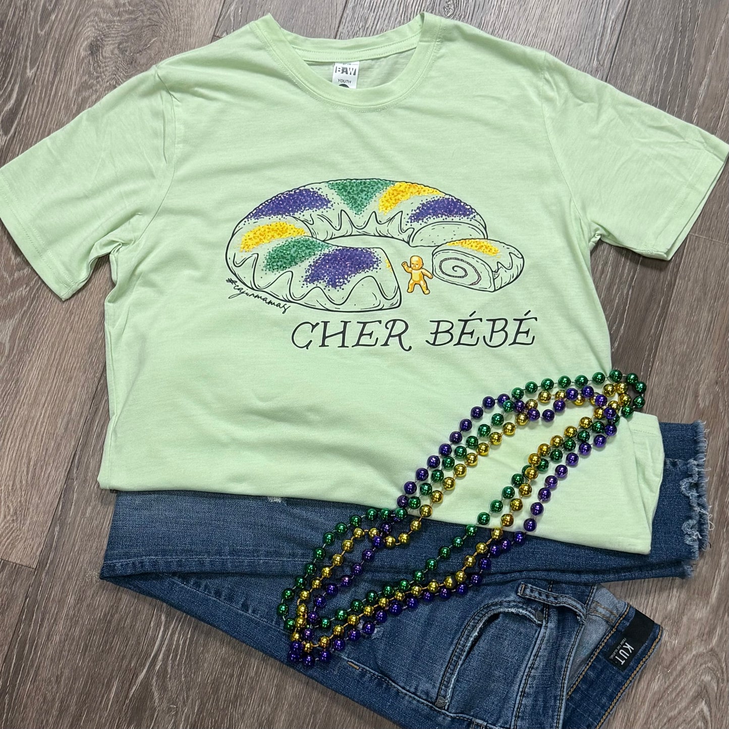 *PRE-ORDER* "Cher Bébé King Cake" T-shirt