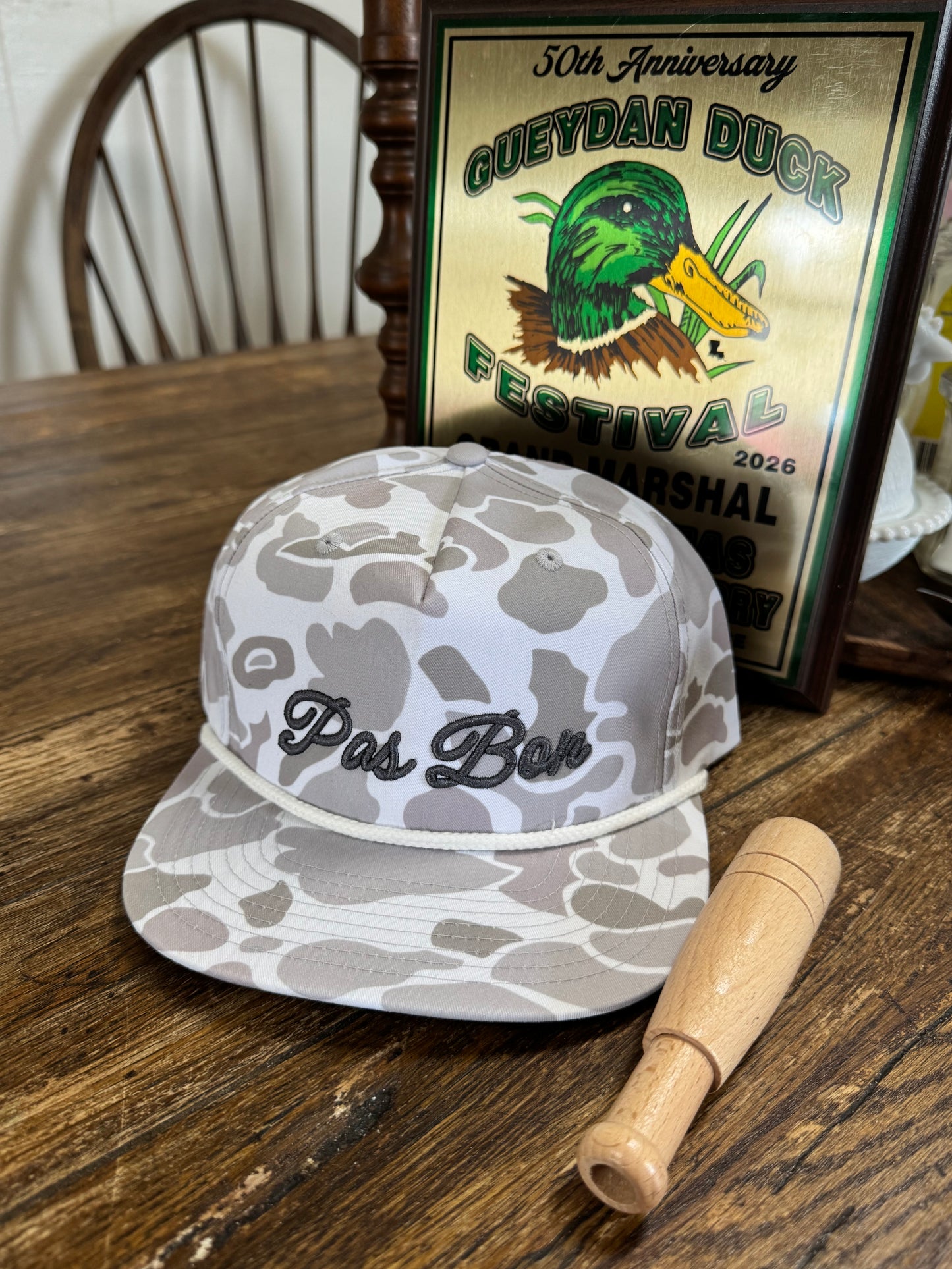*PRE-ORDER* Men's Camo Cap - Blizzard