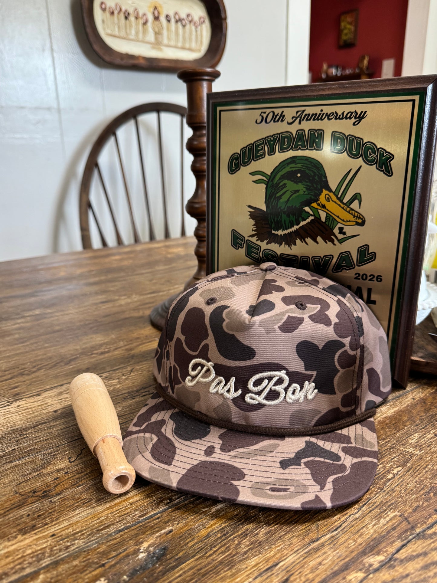 *PRE-ORDER* Men's Camo Cap - Bark