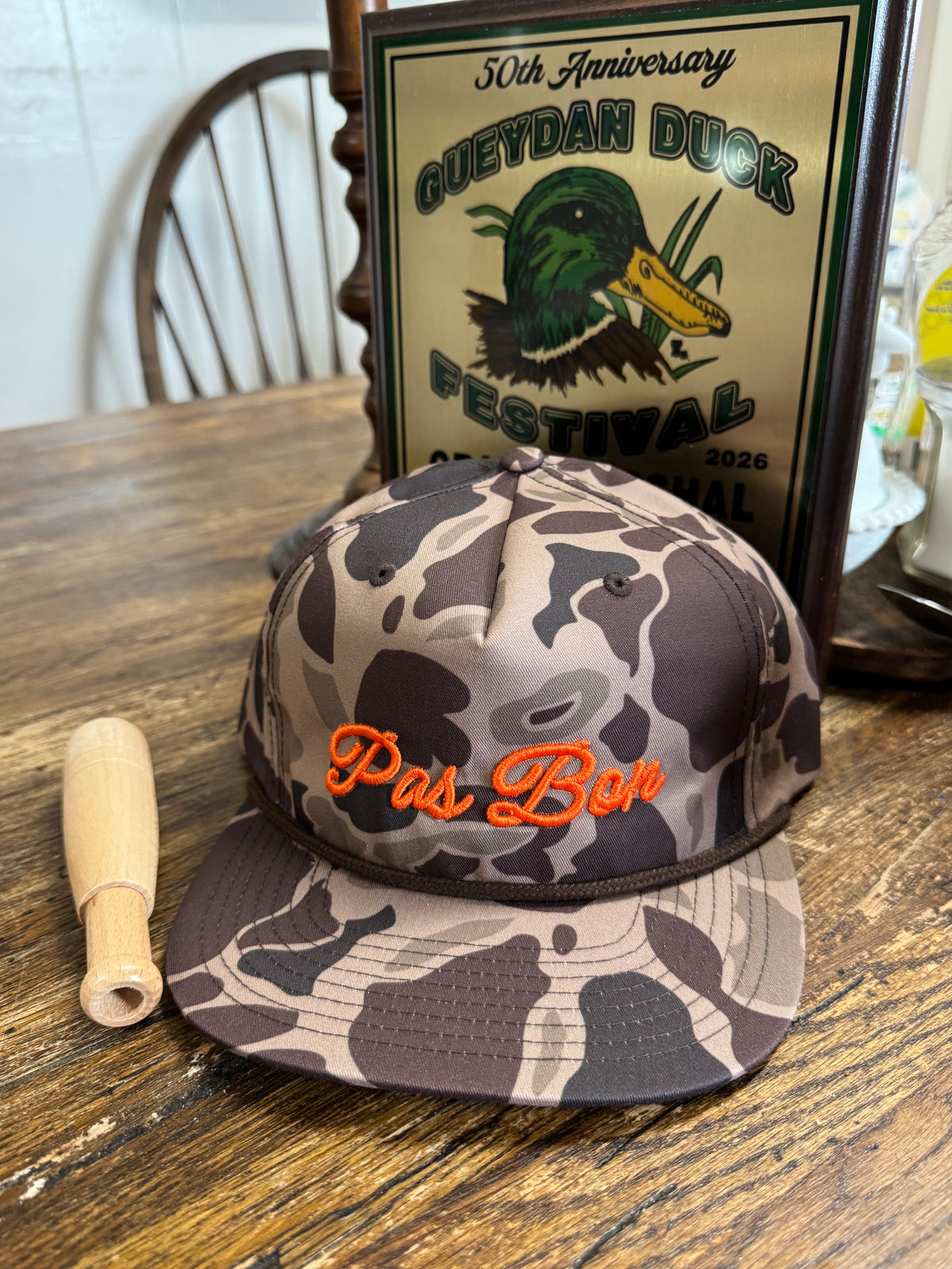 *PRE-ORDER* Men's Camo Cap - Bark