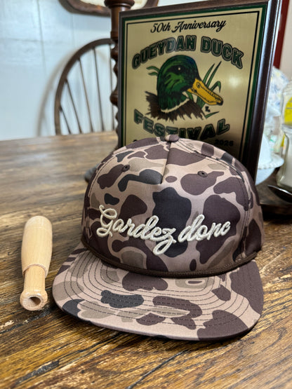 *PRE-ORDER* Men's Camo Cap - Bark