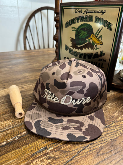 *PRE-ORDER* Men's Camo Cap - Bark