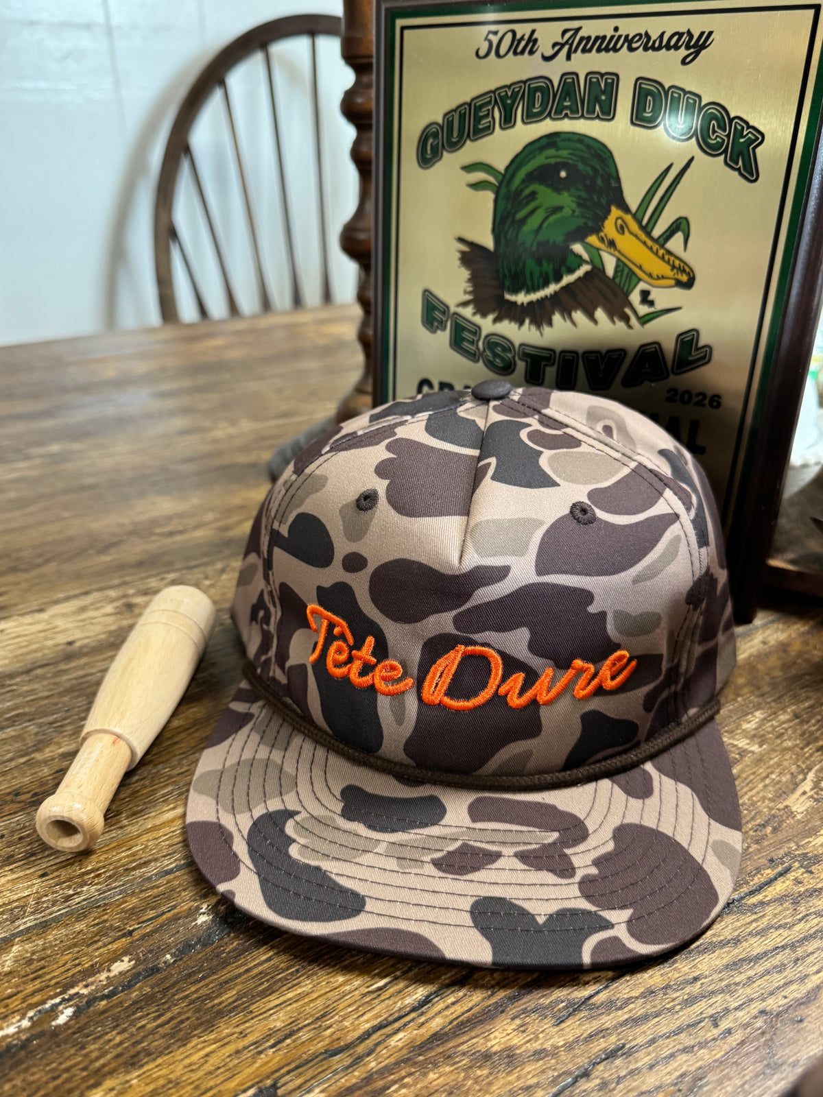 *PRE-ORDER* Men's Camo Cap - Bark