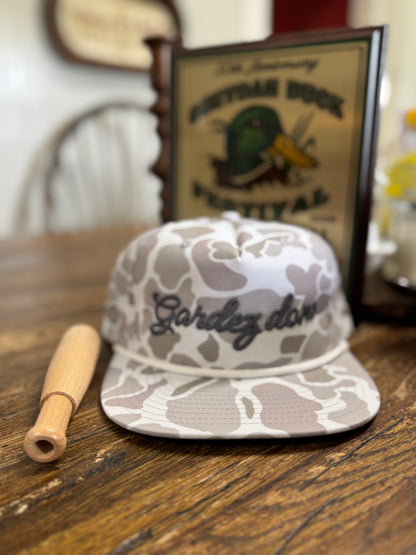 *PRE-ORDER* Men's Camo Cap - Blizzard