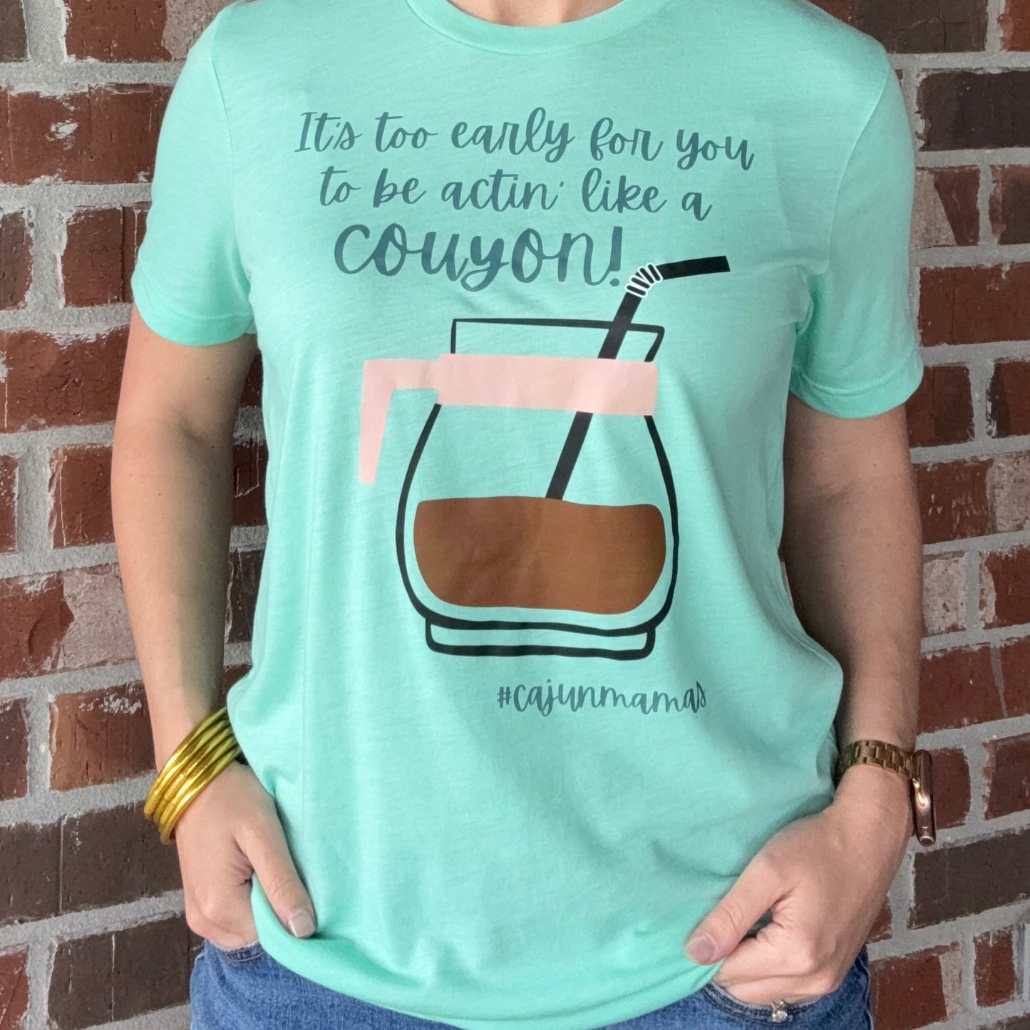 *PRE-ORDER*  "It's Too Early, Couyon" T-shirt