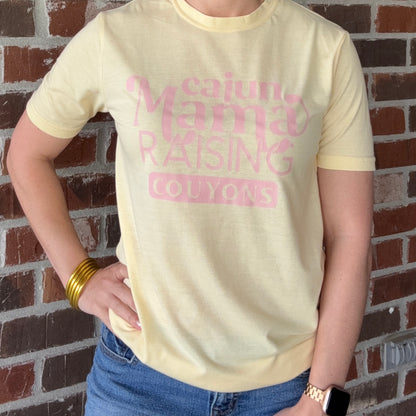 *PRE-ORDER* "Cajun Mama Raising Couyons” T-shirt