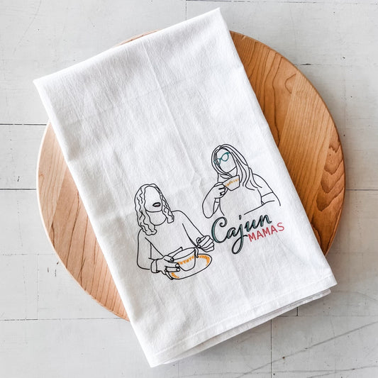 *PRE-SALE* Cajun Mamas "Coffee Talk" Kitchen Towel
