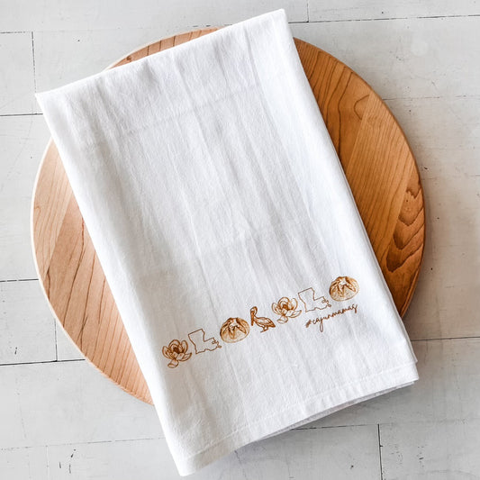 * PRE-SALE* Cajun Mamas "Corelle" Inspired Kitchen Towel