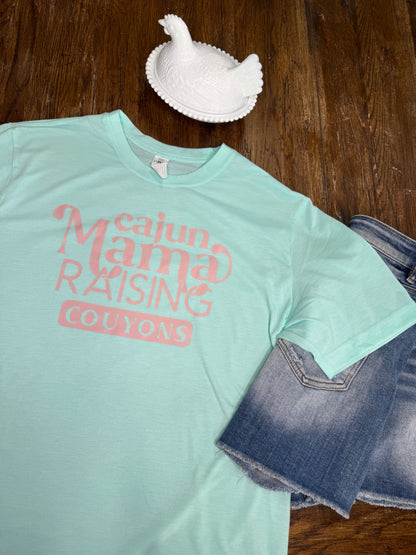 *PRE-ORDER* "Cajun Mama Raising Couyons” T-shirt