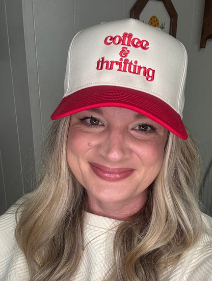 *PRE-ORDER* "Coffee & Thrifting" Cap