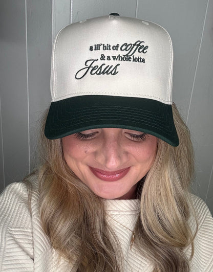 *PRE-ORDER* "Coffee & Jesus" Cap